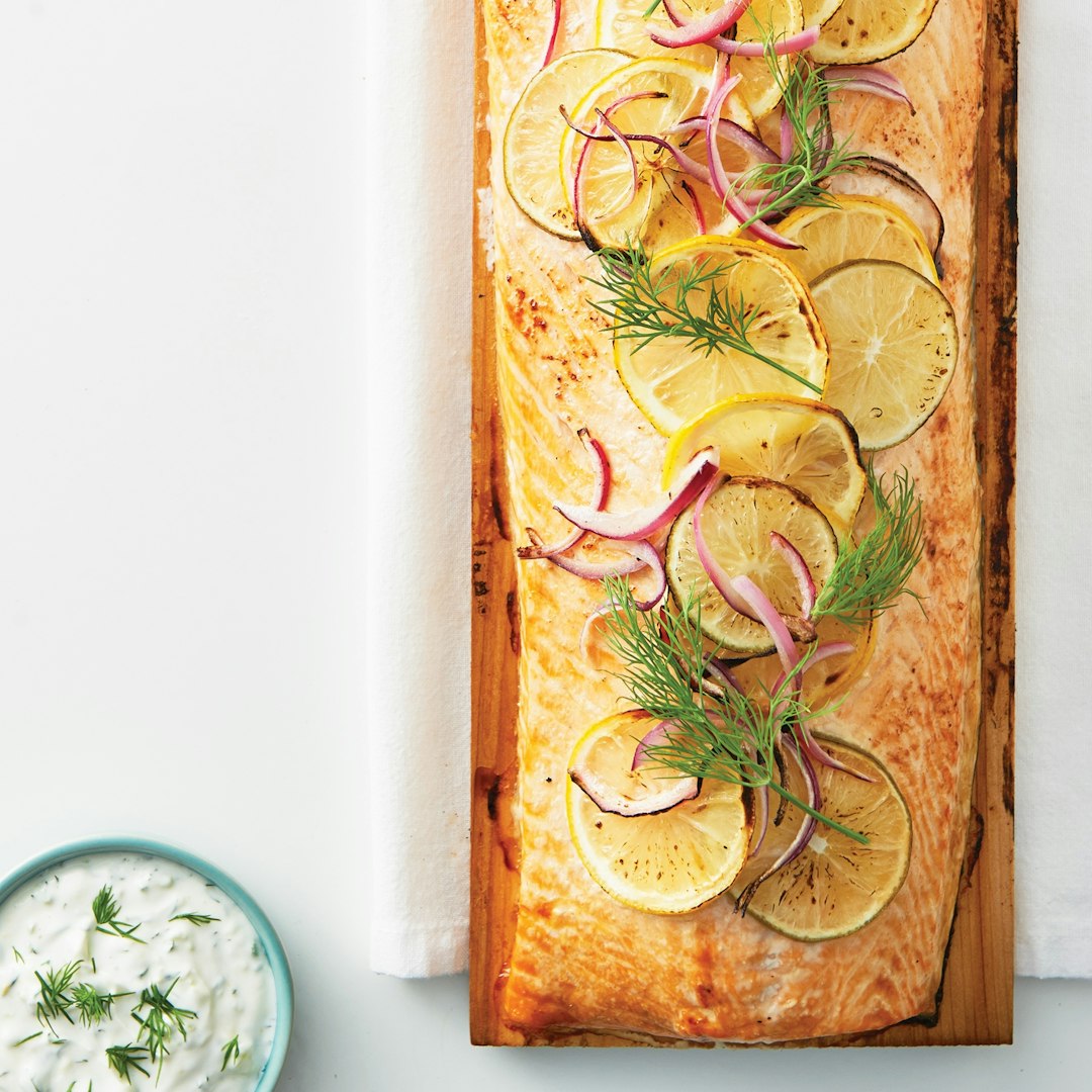 CedarPlanked Salmon with CucumberDill… LifeBeautiful Magazine