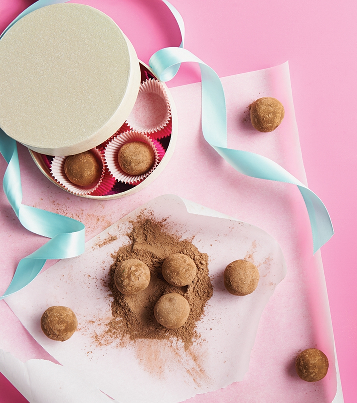 Dark and richly flavored with semisweet and mint-chocolate chips, these heavenly truffles will please the chocolate lovers on your list.
