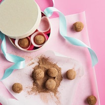 Dark and richly flavored with semisweet and mint-chocolate chips, these heavenly truffles will please the chocolate lovers on your list.