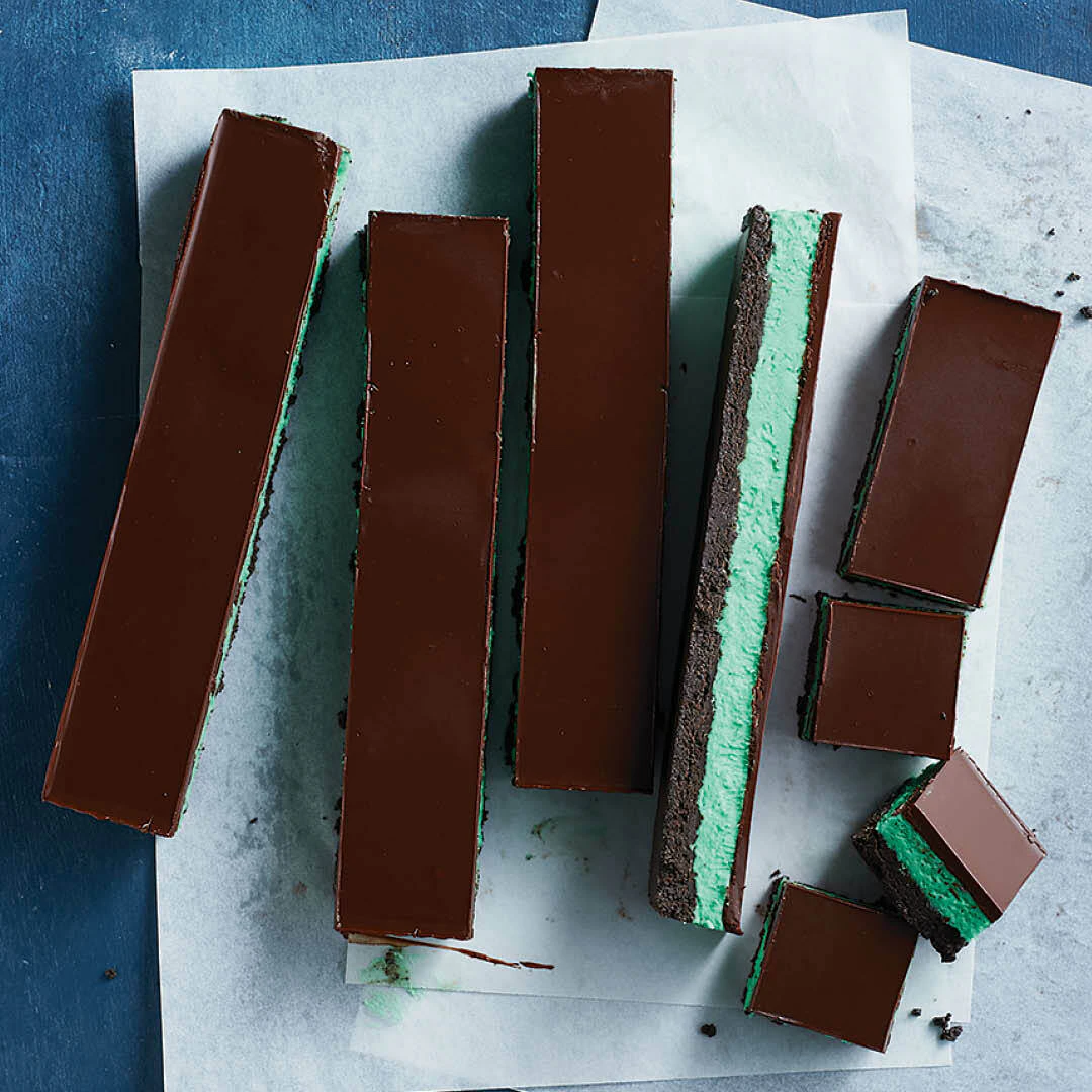 Creamy Chocolate-Mint Bars Recipe - Life:Beautiful Magazine