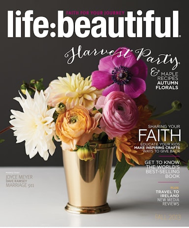 Cover of Life:Beautiful magazine Fall 2013