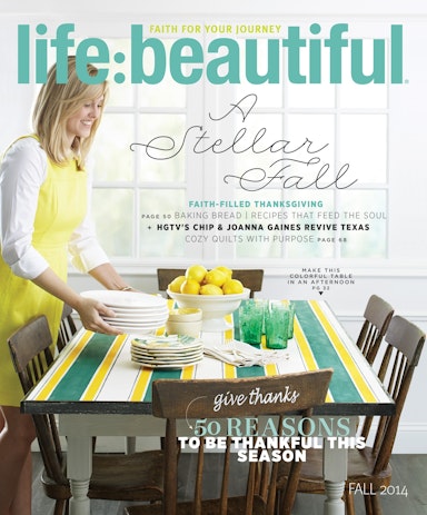 Cover of Life:Beautiful magazine Fall 2014
