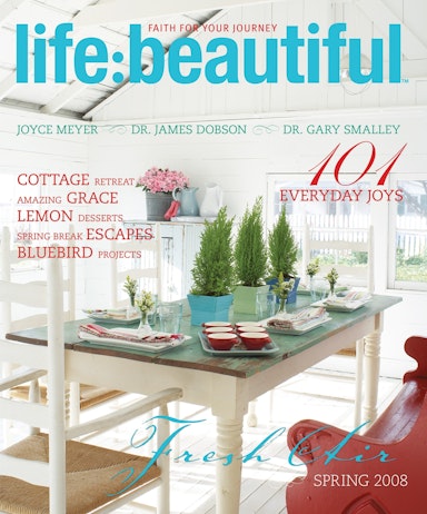 Cover of Life:Beautiful magazine Spring 2008