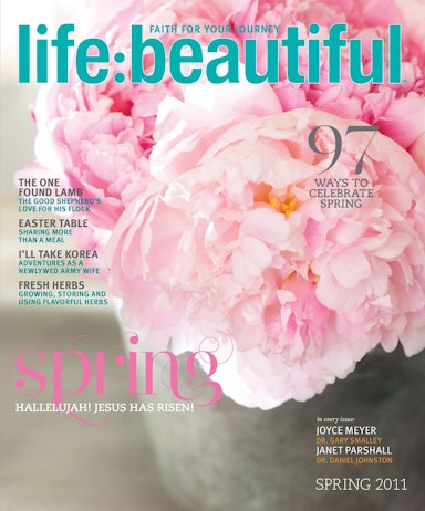 Cover of Life:Beautiful magazine Spring 2011