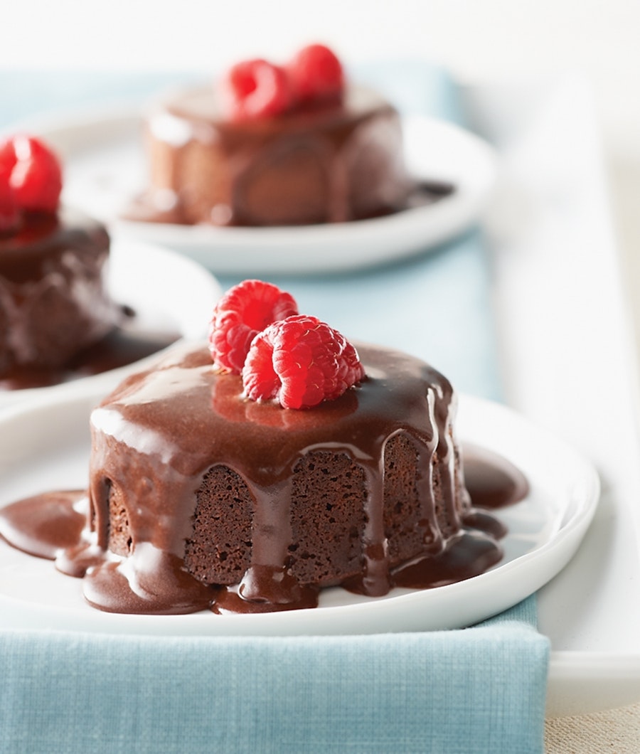 Chocolate Berry Surprise, a healthier cake recipe