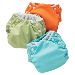 Colorful all-in-one diapers

