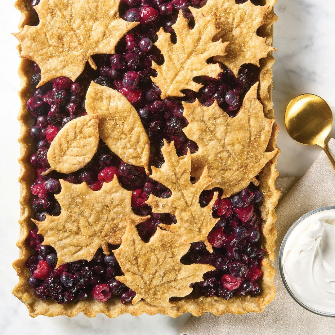 Triple Berry Slab Pie LifeBeautiful Magazine
